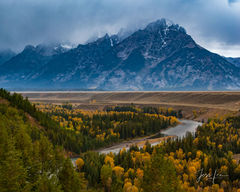 Storm Brewing in the Teton Range 