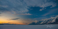 Winter Sunrise at the Teton Range