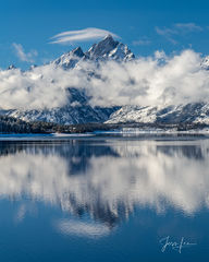 Grand Teton Winter Reflection