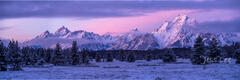 Winter Morning at the Tetons