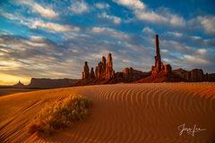 Sand Rippled Totem
