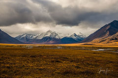 Landscape photo of pass in Alaska 