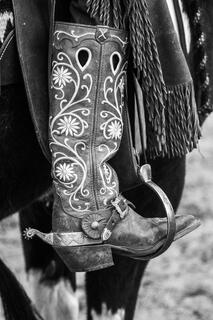 Black and White Photography, Horse Photos, Cowboy Boots, Western Photography