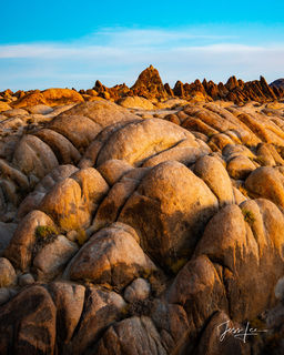 California's Alabama Hills in the Mojave Desert, California, photo, print,