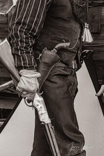 Old Time Plains Rifleman.