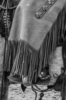 Cowboy Black and White Photo Print