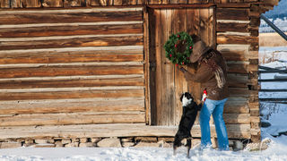 Yellowstone Winter Cowgirl