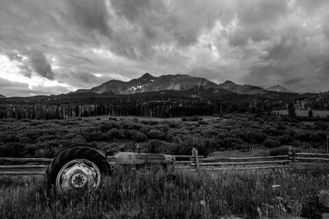Mt Wilson Ranch - Black and White