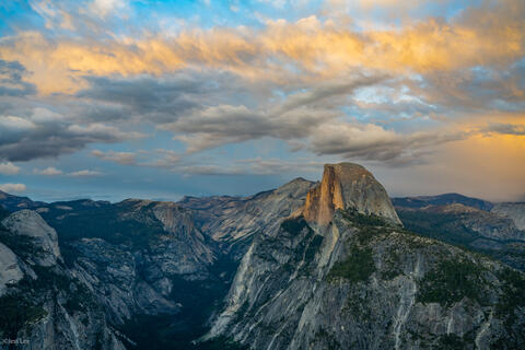 Half Dome Sunset | Click For Details