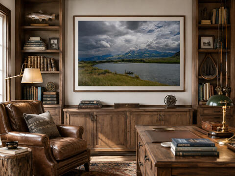Casting to the Bank — The Yellowstone River in Autumn