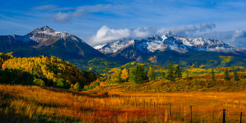 San Juan Fence Line - Colorado Photography Print