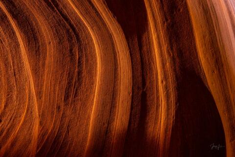 slot canyon, Antelope Canyon, light beams,