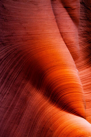 slot canyon, Antelope Canyon, light beams,