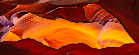 slot canyon, Antelope Canyon, light beams,