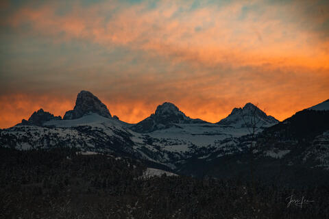 Tetons from the Good Side