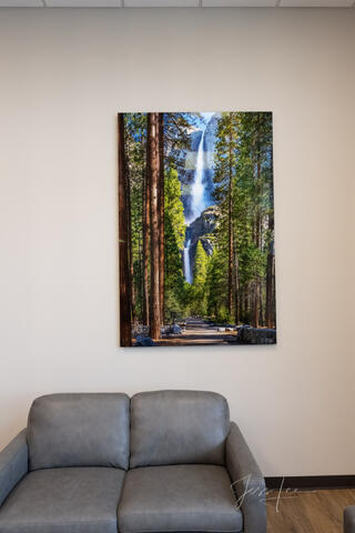 36X72" Yosemite Falls