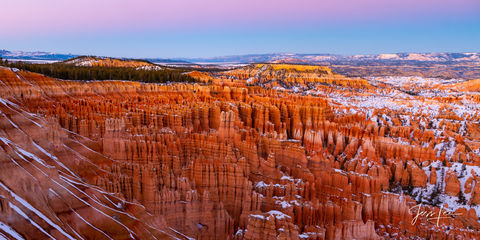 Alpenglow Snow | Bryce