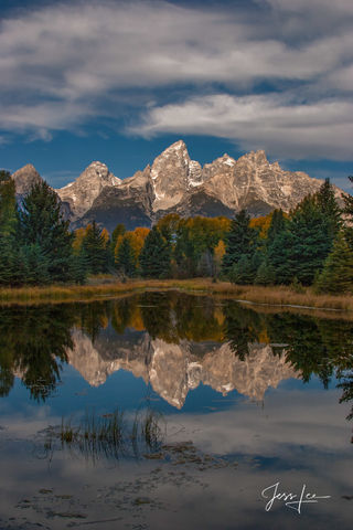 Reflection of the Tetons