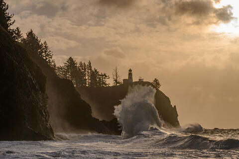 Morning on Cape Disapointment 