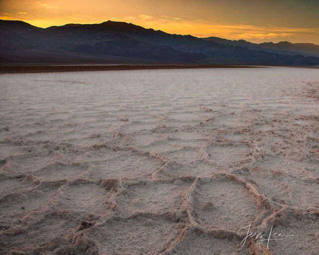 Death Valley Photography Print of bad water basin