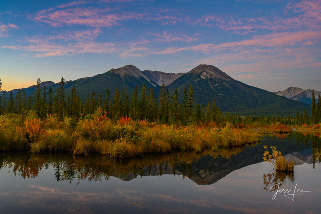 Beautiful picture of in the Canadian Rockies for sale as a fine art photography print.