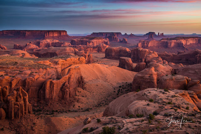 Picture of Hunts Mesa in the desert