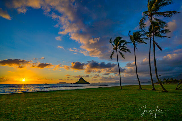 Hawaii Beach Sunset, a Fine Art Photography Print