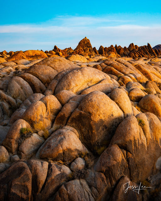 California's Alabama Hills in the Mojave Desert 