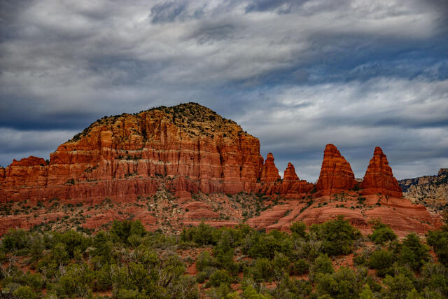 Twin Buttes photo in a beautiful Fine Art Photography Print of Sedona