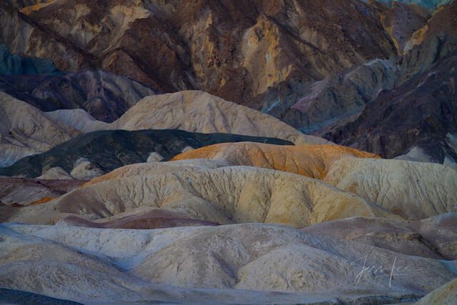 Death Valley Photography Print  Color Layers