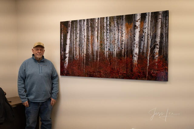 40X80" Autumn Reds