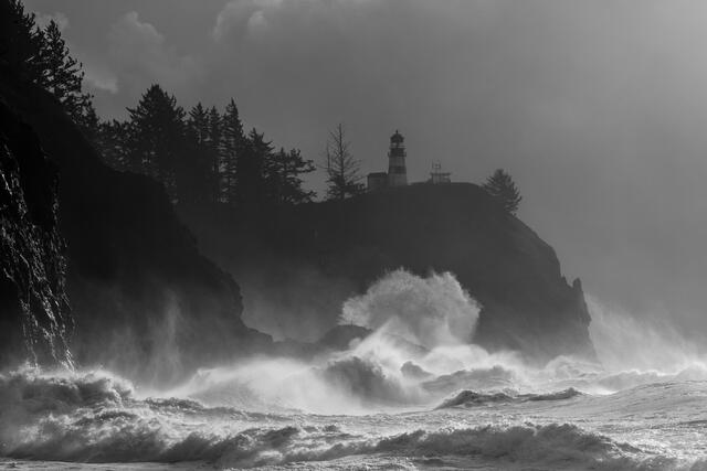 Ocean Wave Photography print of crashing wave.
