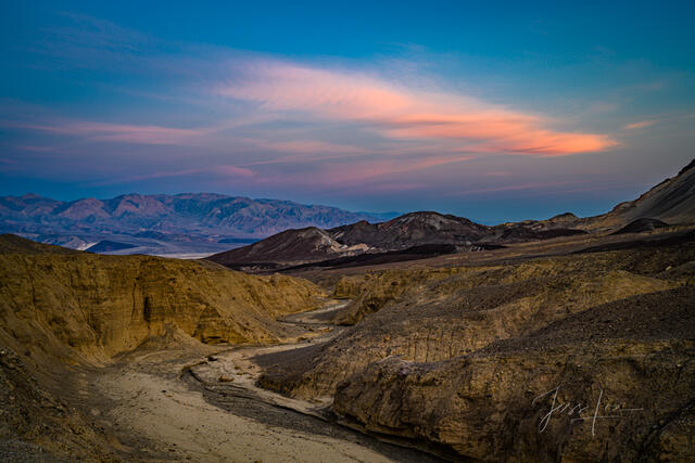 Death Valley Photography Print Desert Path