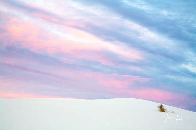 White Sands Sunrise color