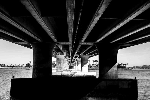 Bridge on the California Coast
