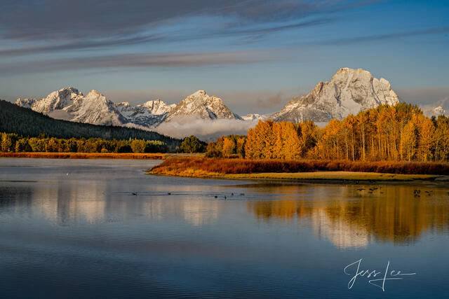 Grand Teton Oxbow Bend of the snake River 