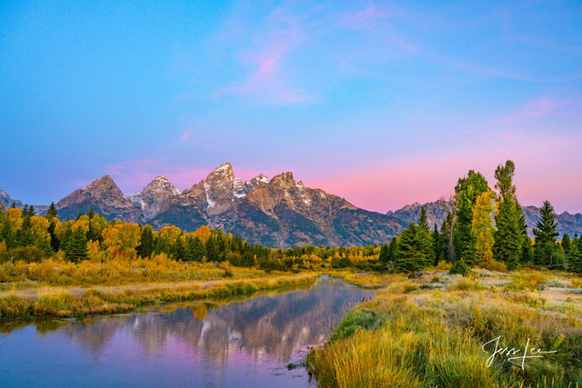 Grand Teton National Park Autumn Photography Print 