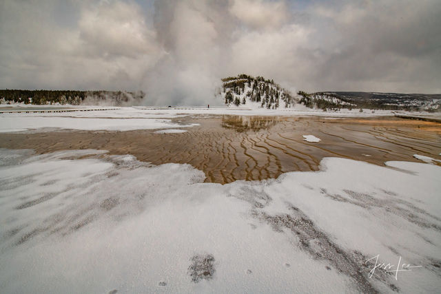 Yellowstone Hot Springs fine art photography print