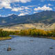 Blue Sky on the Yellowstone — Absaroka Range, Paradise Valley