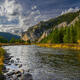 Canyon Light — Gallatin River in Autumn