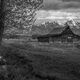 Grand Teton Barn | Photograph in Black and White