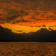 Red Glacier Sky