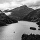 Diablo Lake Black and White