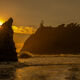 Evening Color at Ruby Beach