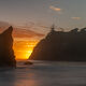 Sundown at Ruby Beach 