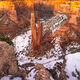 Spider Rock in Winter