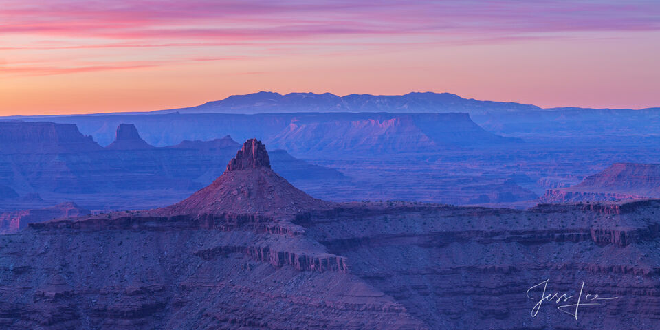 Pastel Morning of the Inner Canyon print