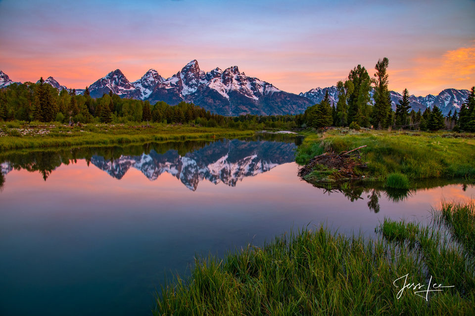Teton Perfection print