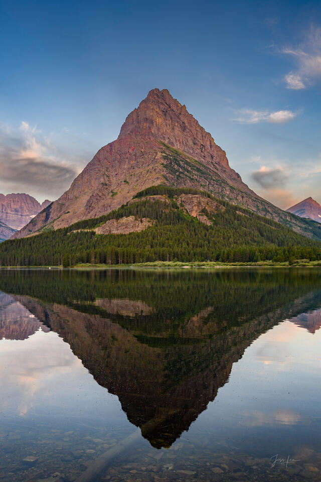 Grinnell Point Reflection Photography | Jess Lee print
