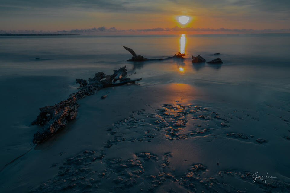 Jeckll Sunset print